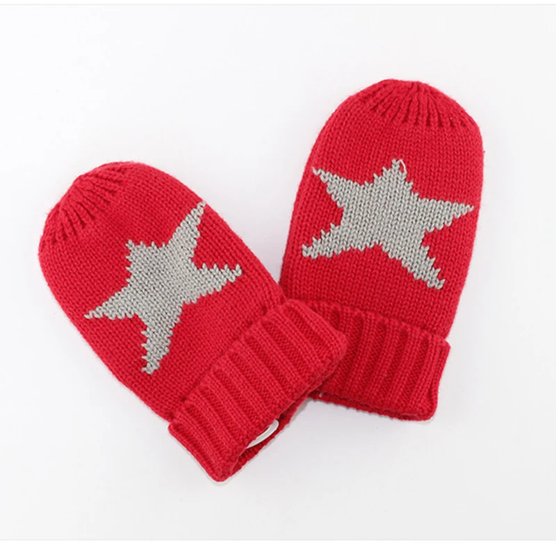 Детская шапка шарф и перчатка набор зимних шапок с помпоном для мальчиков