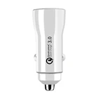 QC 3,0 в машину с USB, туманный распылитель, Зарядное устройство гнездо для автомобильного прикуривателя 3.1A двойное мини-usb-зарядное 2 Порты и разъёмы для быстрой зарядки с usb-портом, Зарядное устройство автомобиля-Зарядное устройство адаптер питания