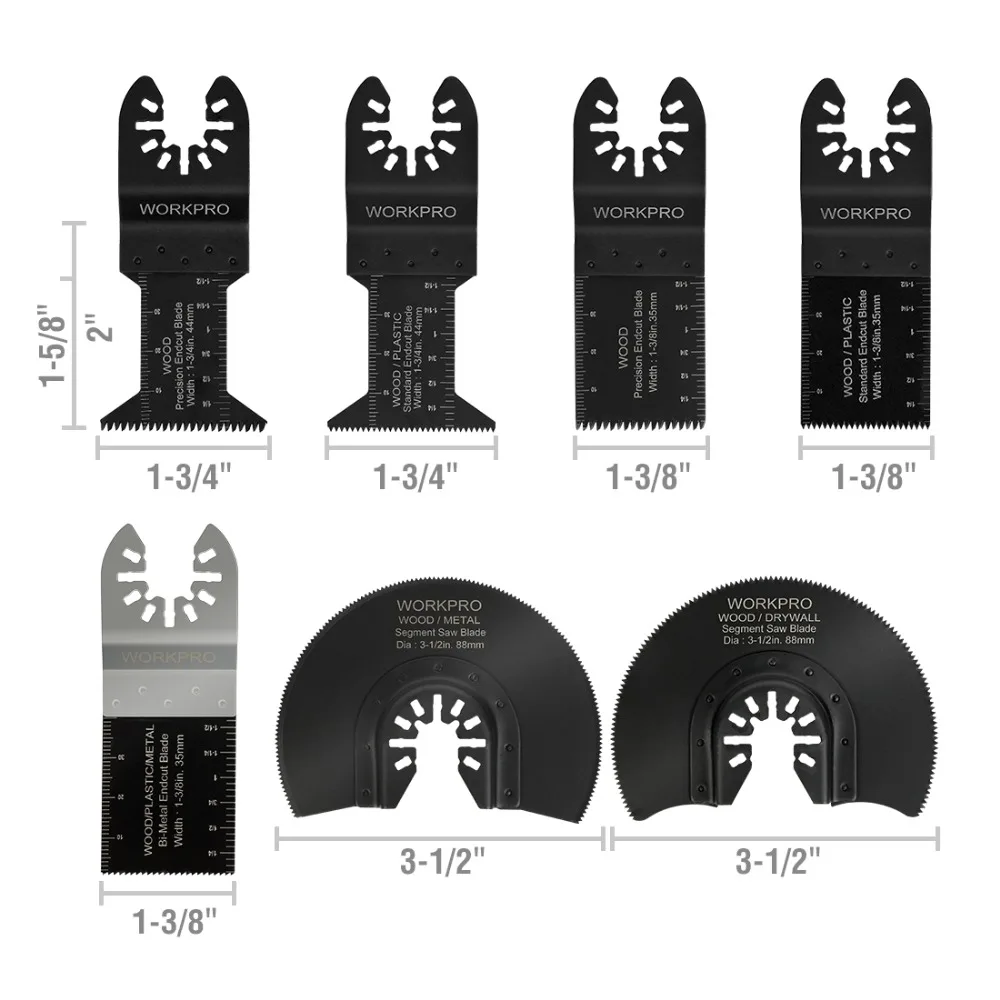 23 шт. пильные диски мульти инструмент осциллирующая Пила Лезвия для Dremel Bosch Milwaukee