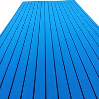 teak foam yacht flooring mat deck carpet self adhesive 240x90cm blue