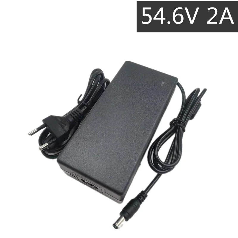 

54.6V 2A charger for 48V li-ion Battery charger DC Socket/connector for 48V 13S Lithium Ebike battery