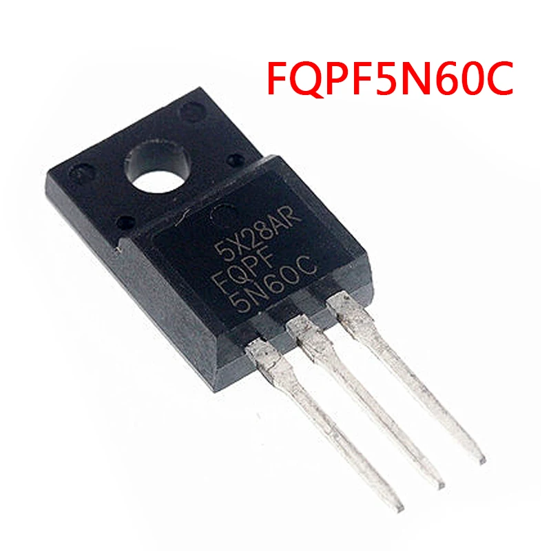 

10 шт. FQPF5N60C 5N60C TO-220 5N60 TO220 MOS FET tr новый оригинальный