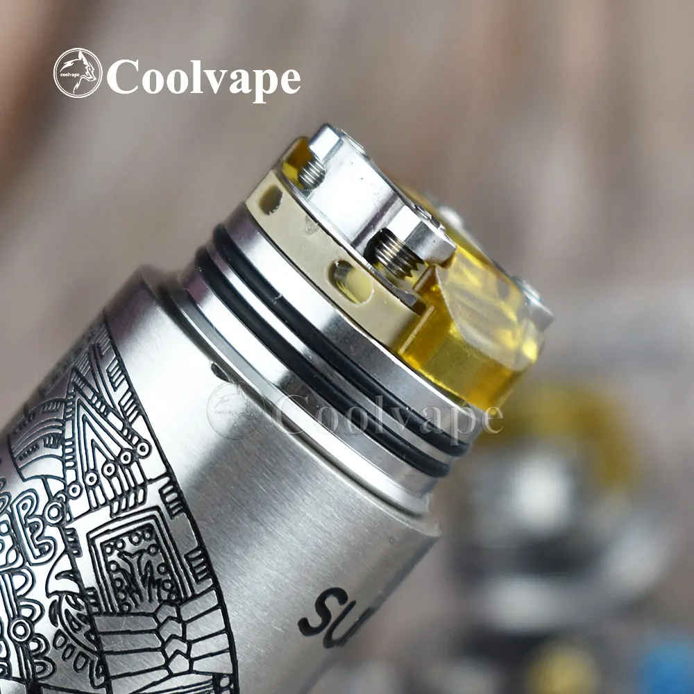 RDA-испаритель Wolf Coolvape Hadaly цитадела 22 мм с испарителем bf pin vs Dead Rabbit V2 BF RDA |