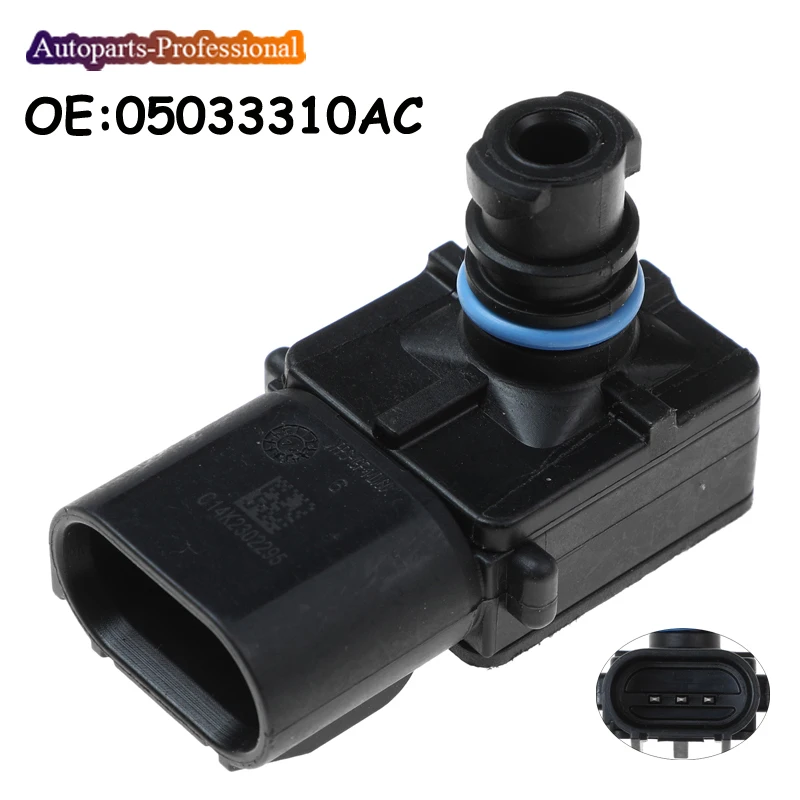 

05033310AC New Manifold Absolute Pressure Sensor Intake Pressure Sensor For Chrysler Dodge Ram High Quality