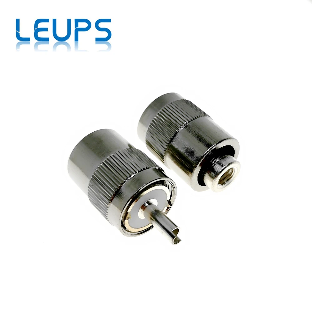 2 шт. UHF штекер PL259 RF разъем для пайки RG142 RG223 LMR195 SYV50 3 RG58|Соединители| |