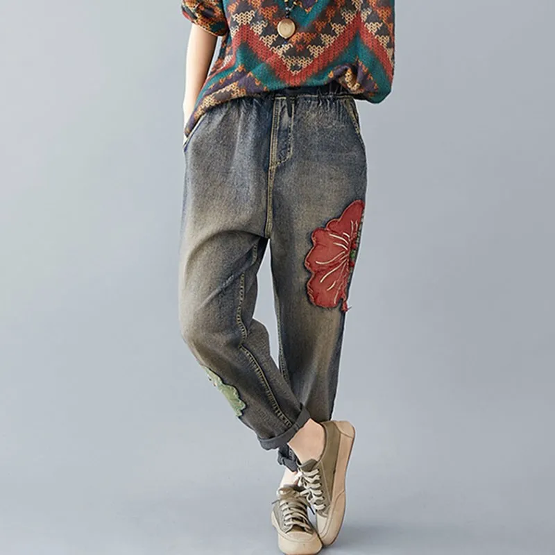 Женские осенние повседневные Джинсы бойфренда новинка 2020 винтажные