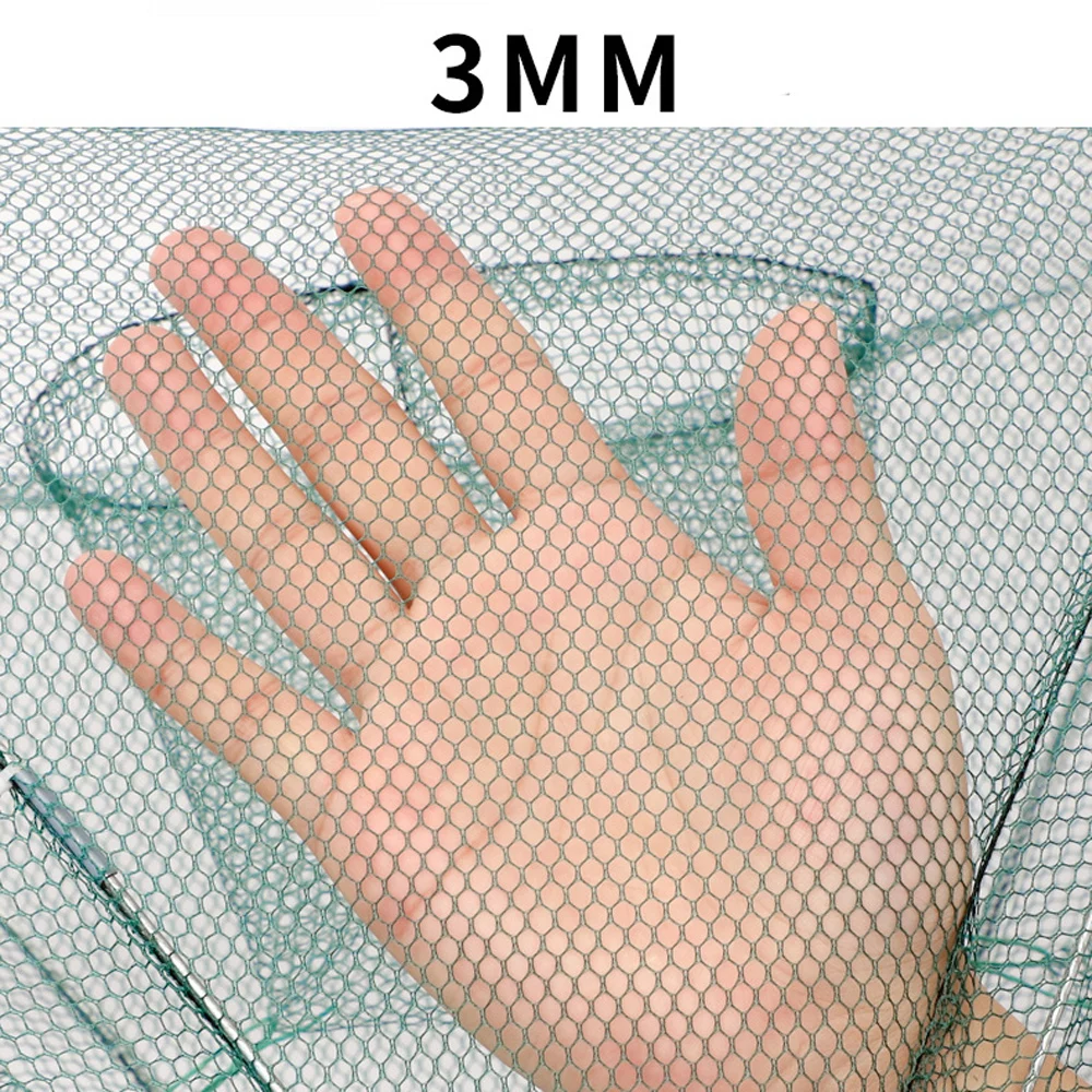 Сетка для рыболовной сети/снасти/Клетка Складной Ловца Раков кастинговый