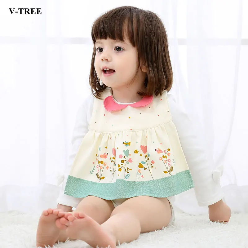 

Waterproof Bibs For Baby Adjustable Baby Saliva Towel Cotton Girls Burp Cloths Children Feeding