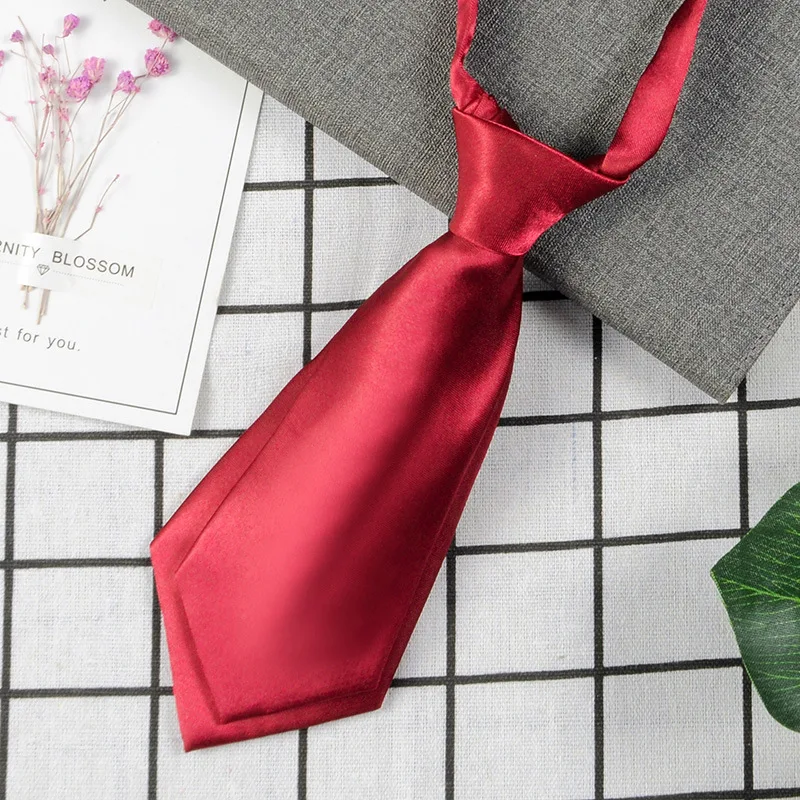Регулируемый галстук для мужчин и женщин униформа стюардессы в студенческом