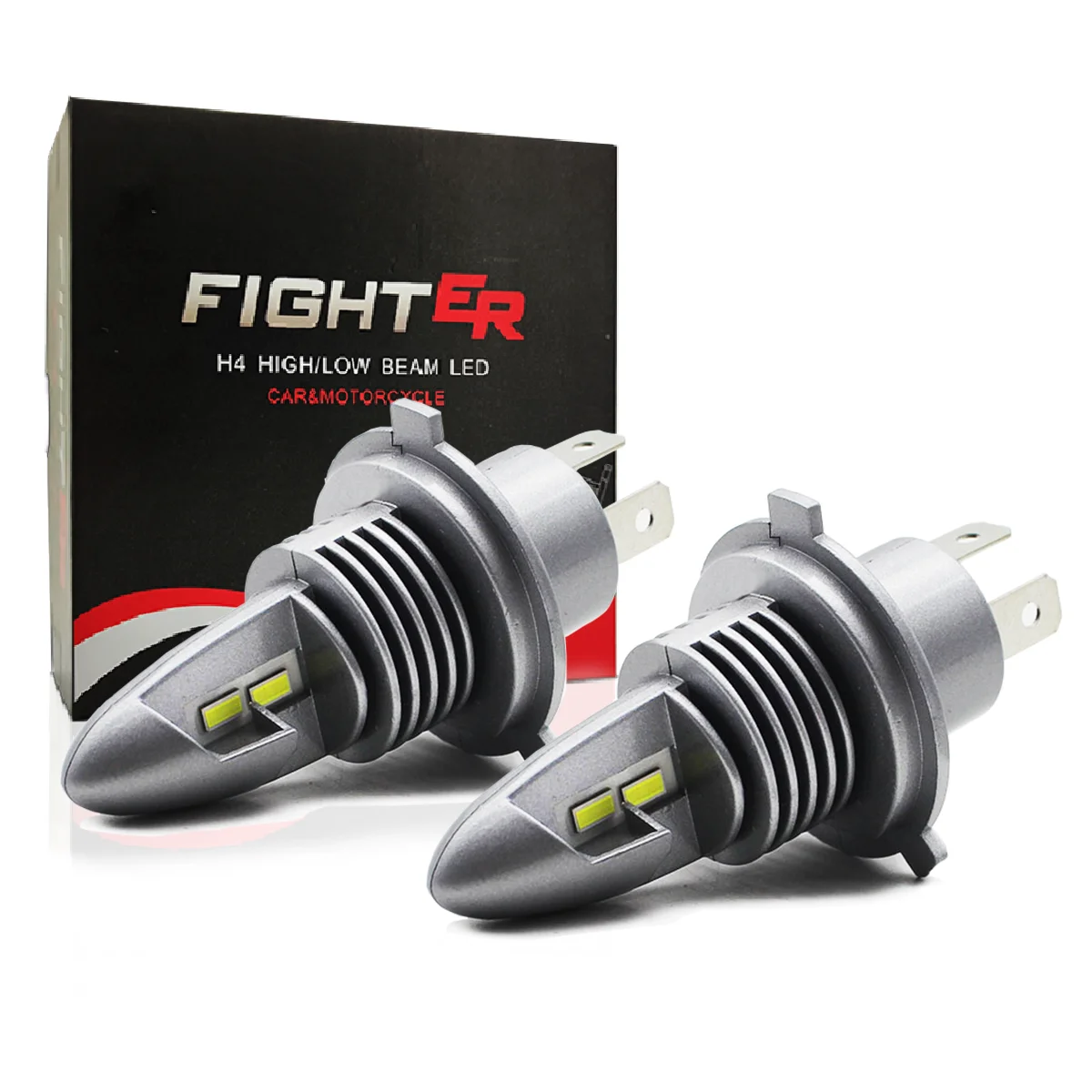 

Fighter H4 Led Moto Headlight 12V White 6000K H7 Led H11 H8 H9 Hb3 Led 9005 9006 Hb4 H3 Led лед лампы для авто h4