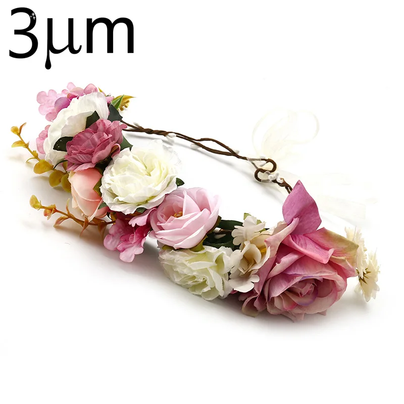 3 UMeter повязка на голову Аксессуары для невесты цветок повязки женщин Цветок