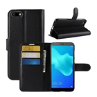 Флип-чехол для Huawei Y5 2018, кожаный чехол для телефона Huawei Y5 prime 2018, кожаный чехол-бумажник с подставкой, флип-Чехлы для huawe y5 lite