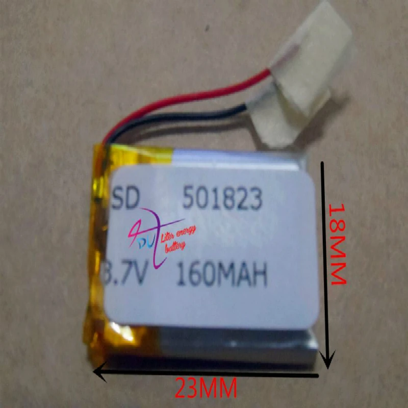 Бесплатная доставка 3 7 V литиевая батарея 501823 051823 MP3 MP4 MP5 Bluetooth маленькая игрушка