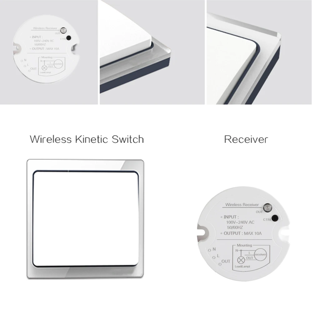 Беспроводной пульт дистанционного управления FUNSHION выключатель света не требует