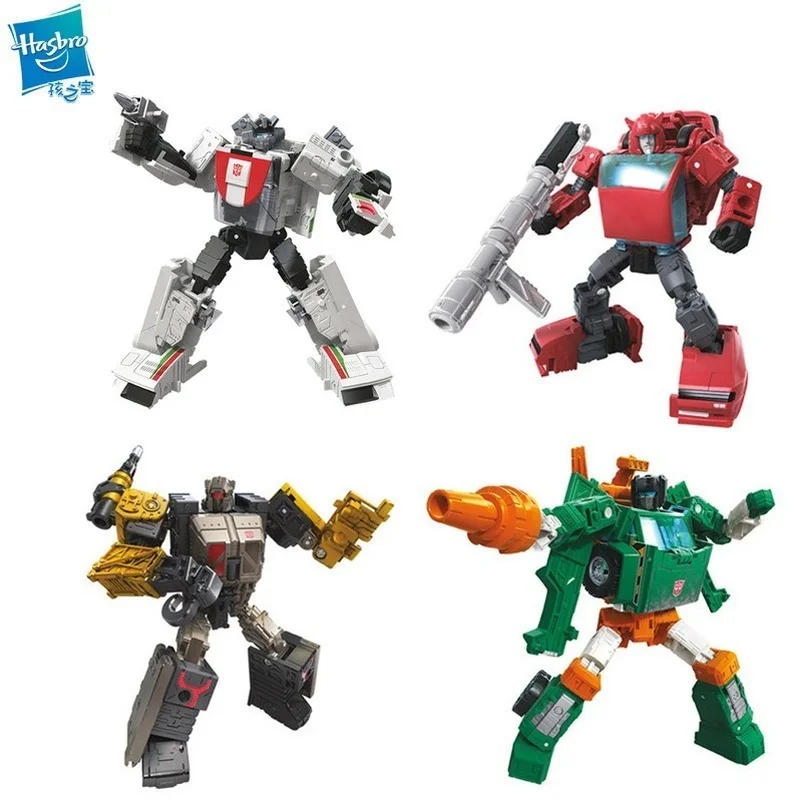 

Transformers War for Cybertron Earthrise Deluxe D Wheeljack Hoist Cliffjumper Ironwork Model Collectibles