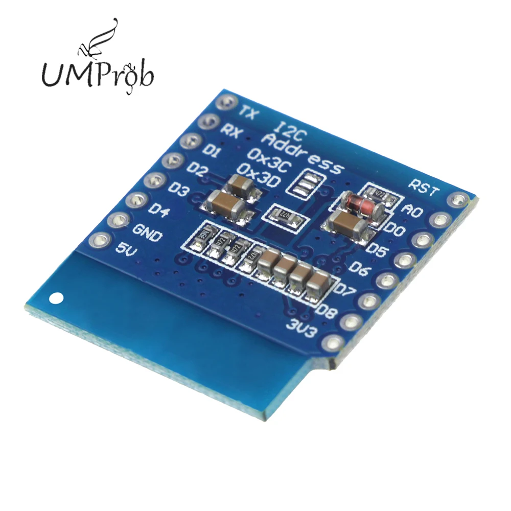 0 66 дюймовый oled дисплей модуль &quotLCD 64X48 I2C IIC для arduino|ЖК-модули| |
