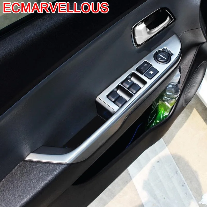 

Para Carro Sticker Auto Car Accessories Interior Decoration Window Control Door Handle Panel 2012 2013 2014 2015 2016 FOR Kia K2