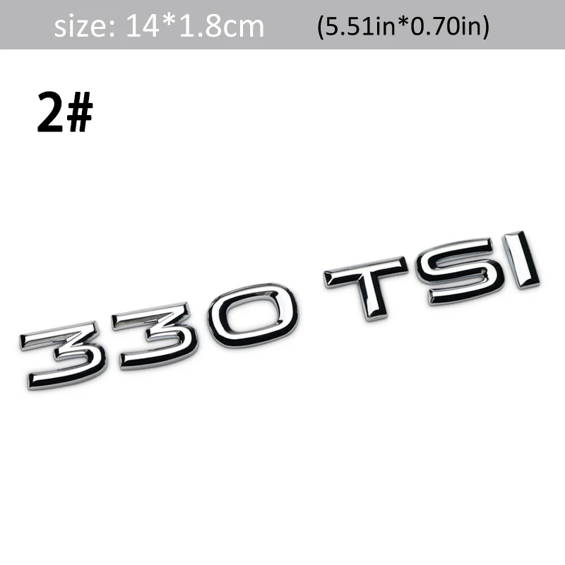 AQTQAQ 1 комплект 3D Металл 330 380 TSI 530 V6 Автомобильная боковая брызговик задний