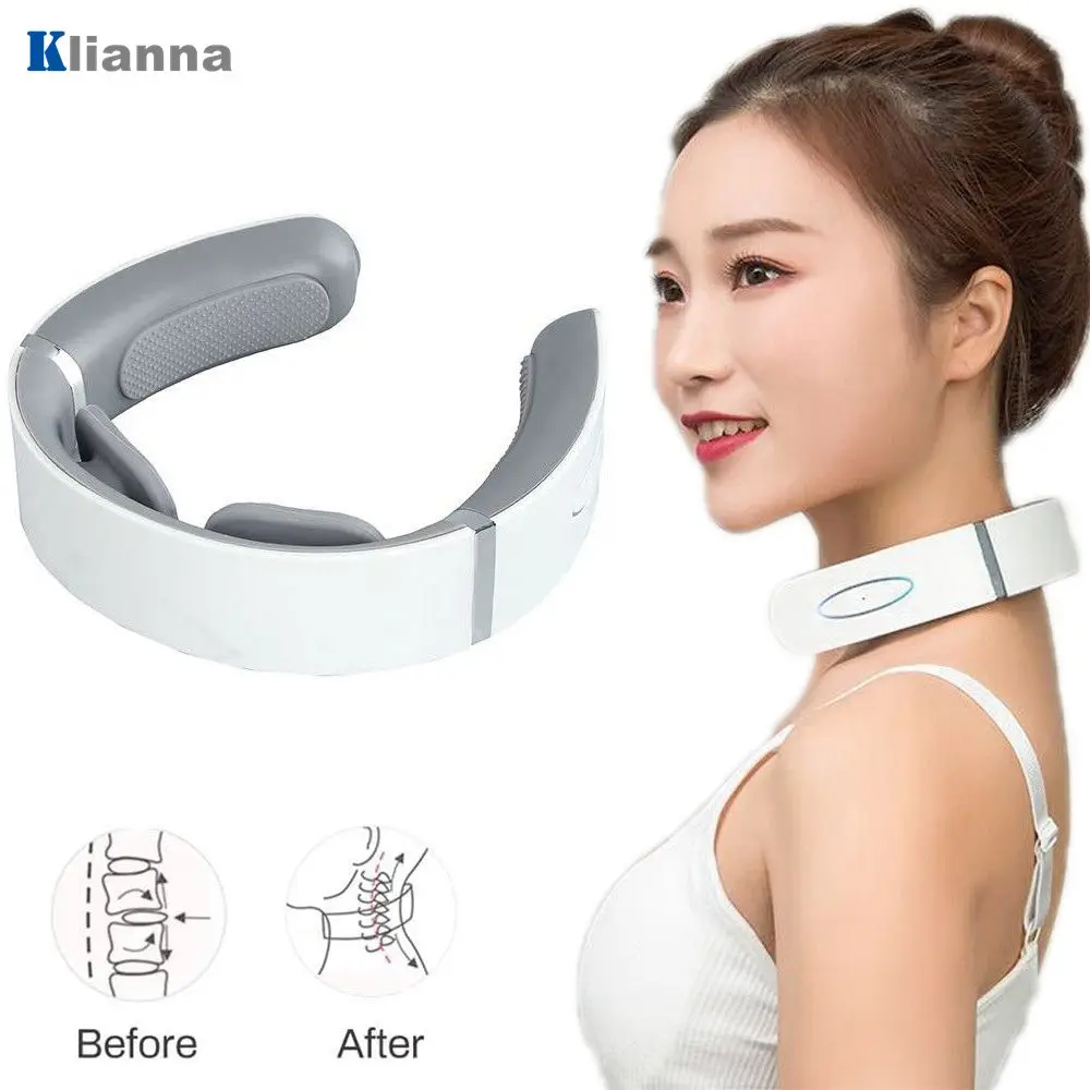 Электрический импульсный массажер для шеи и плеч 6 режимов Дальний инфракрасный