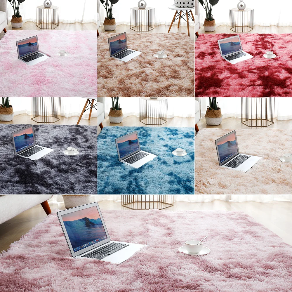 Carpet Soft Plush Rug for Living Room Floor Rugs Fluffy Carpets Bed Children Decor Mat Home New Non-skid Blanket | Дом и сад