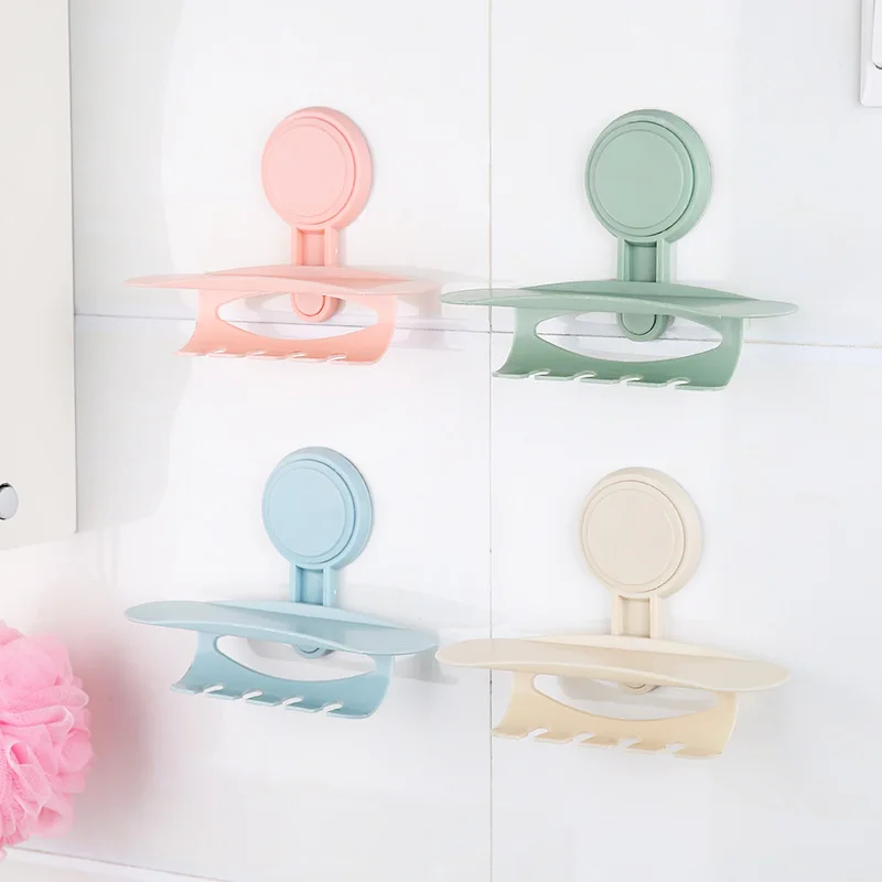 4 цвета пластиковые ванная комната сильный присоска держатель для зубной пасты и