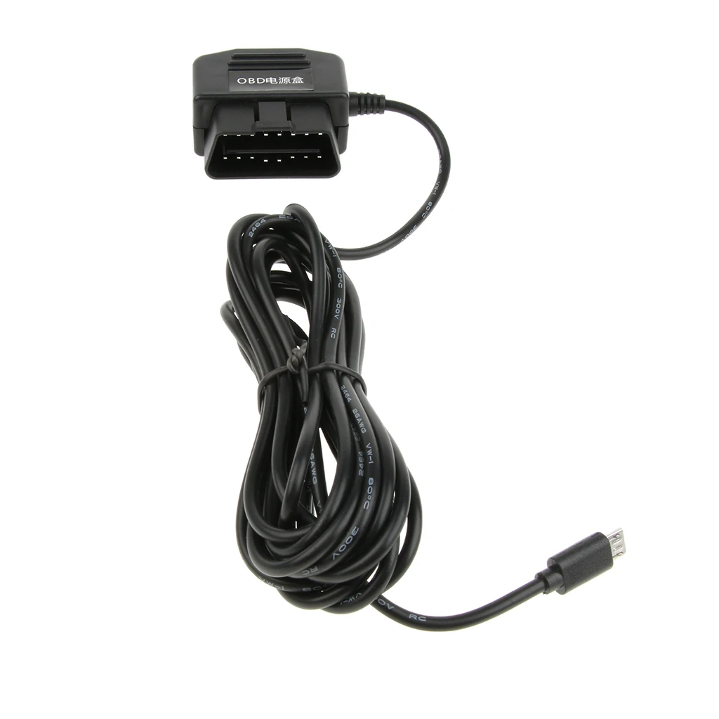 Премиум 3 5-метровые Автомобильные видеорегистраторы Hardwire Kit 12В/36В до 5В для DVR GPS