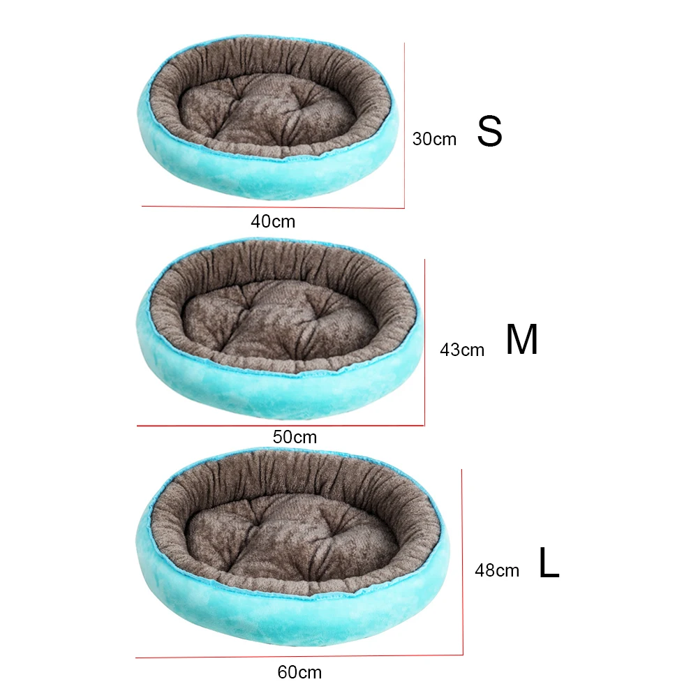 Кровать для домашних животных кошек и собак зимняя согревающая кровать моющееся