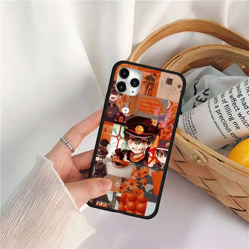 

Jibaku Shounen Hanako Kun Toilet Phone Case for iPhone 11 12 pro MINI XS MAX 8 7 6 6S Plus X 5S SE 2020 XR