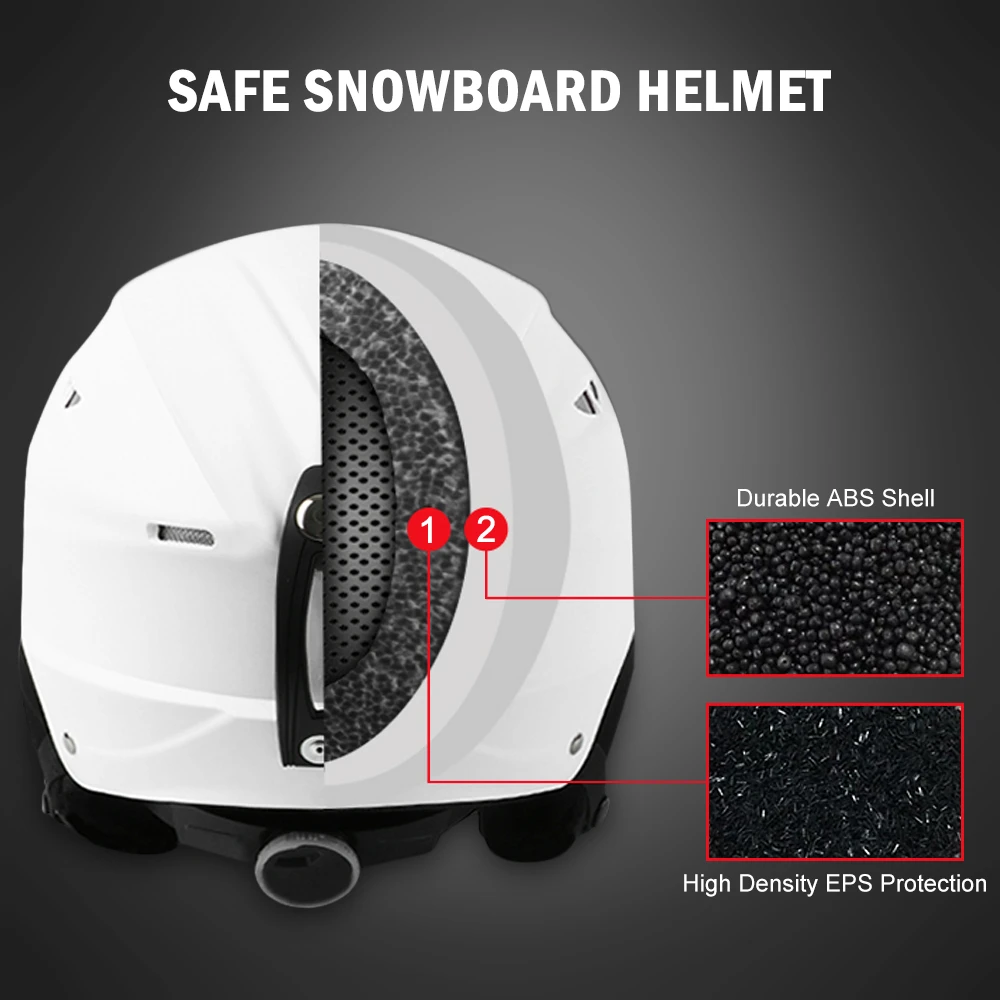 Горячее предложение Новый защитный шлем для сноуборда на открытом воздухе со