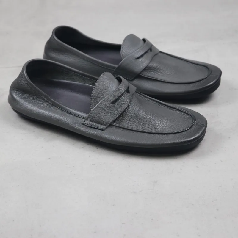 Лоферы мужские из натуральной кожи