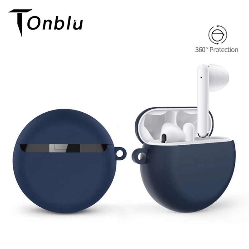 Чехлы для наушников Huawei FreeBuds 3 мягкий силиконовый беспроводной чехол в китайском
