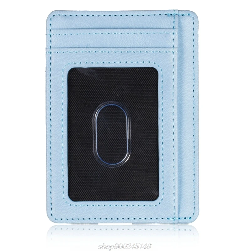 

Slim RFID Blocking Leather Wallet Credit ID Card Holder Purse Money Case for Men Women M12 21 Dropship