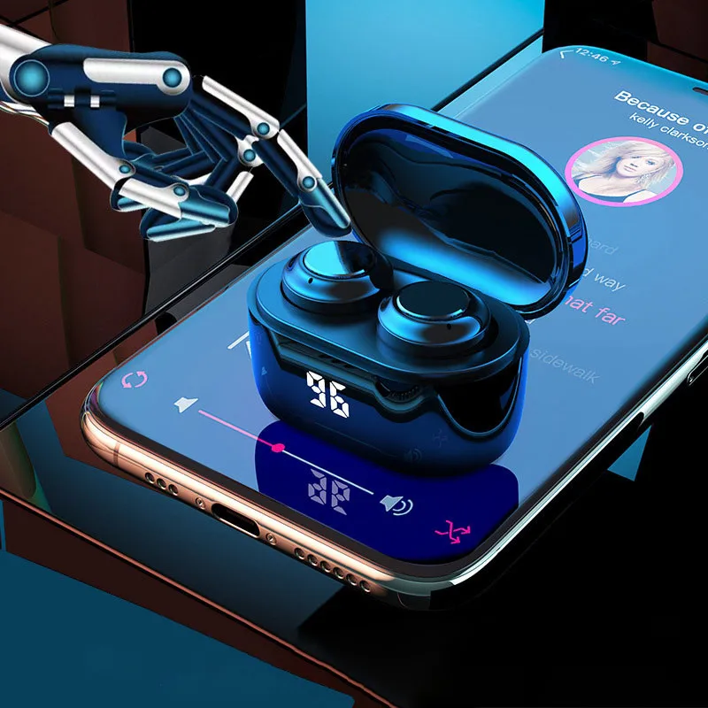 a6 tws wireless bluetooth headset binaural stereo waterproof sports earbud gamers headphones for iphone xiaomi huawei samsung free global shipping