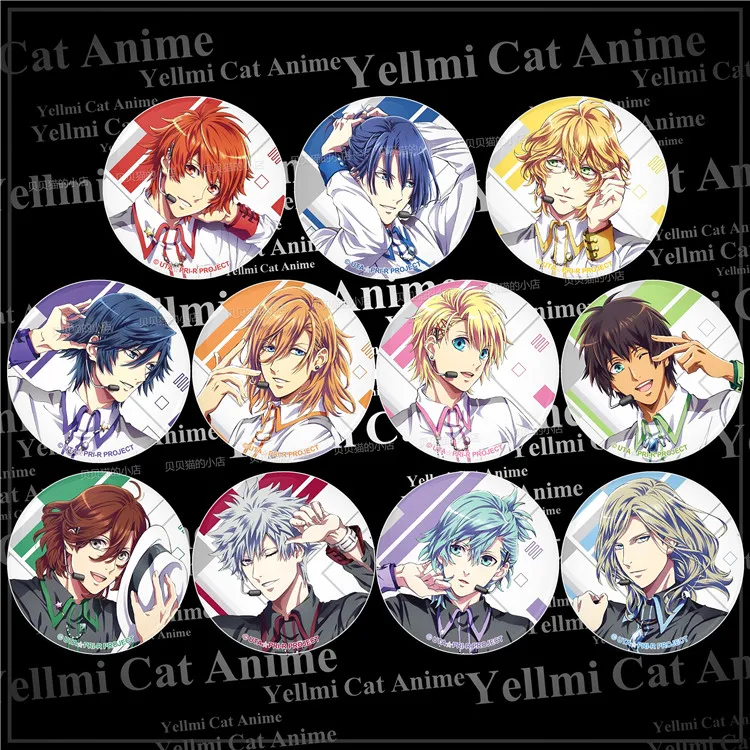 Uta no Prince sama anime Badges 58mm Bagdes Iron Icons On Backpack