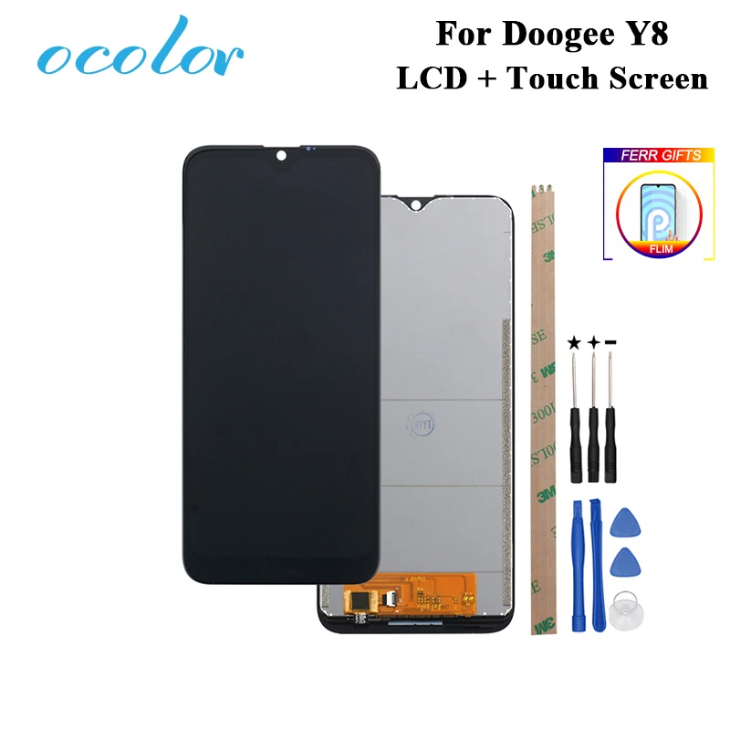 ЖК дисплей ocolor Для Doogee Y8 дигитайзер сенсорного экрана замена пленки с