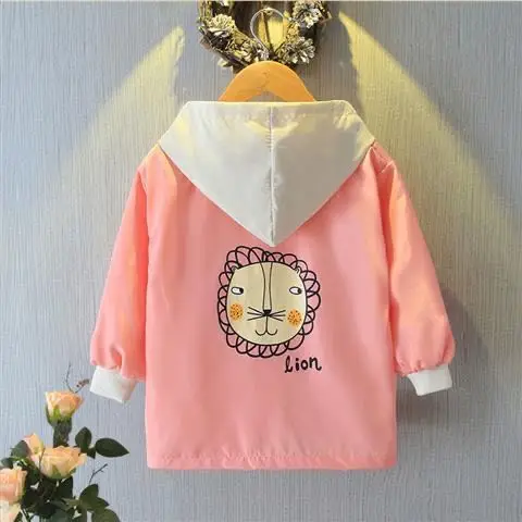 Куртка для девочек верхняя одежда пальто демисезонная куртка толстовки с