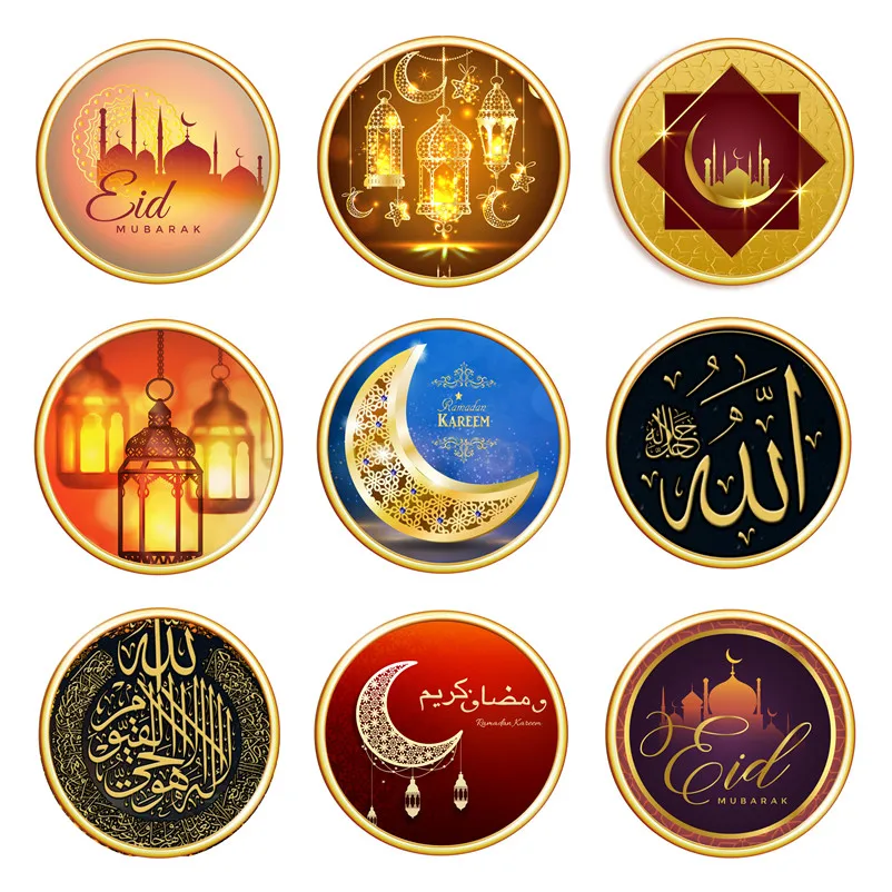 Наклейка на стену Eid Mubarak мусульманская наклейка для дома спальни гостиной декор