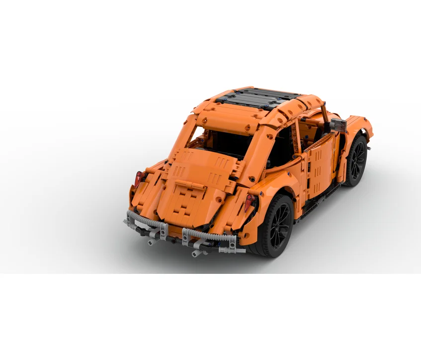 Новый 2021 Жук технологии строительный блок moc 34945 Супер спортивный автомобиль без