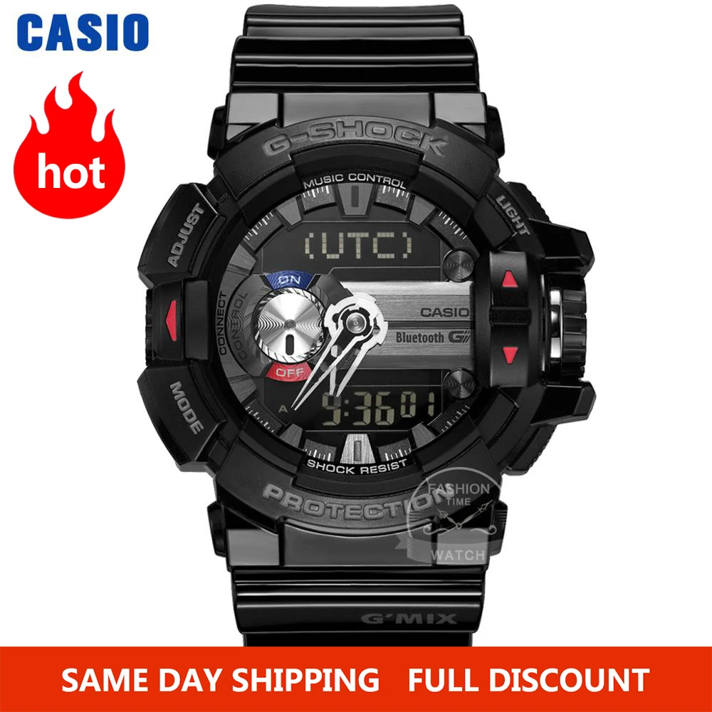 

Casio watch men g shock top brand luxury set quartz smart watch Waterproof Sport Bluetooth Music men watch Relogio Masculino GBA