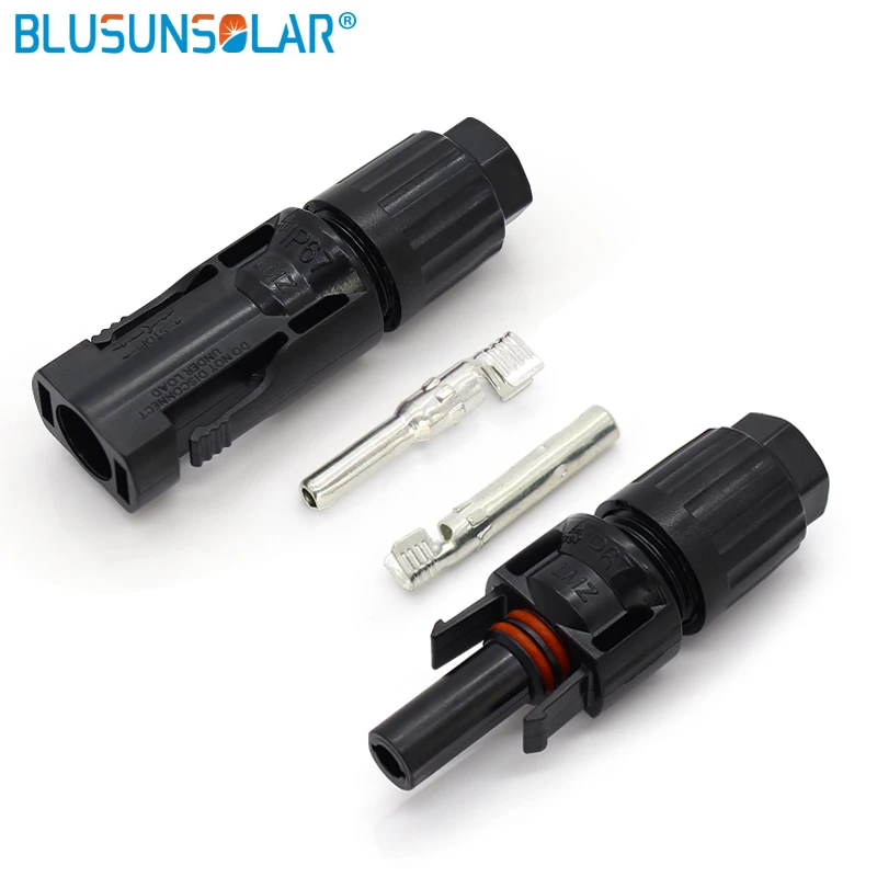 Соединитель солнечной панели кабельные разъемы постоянного тока с двойным