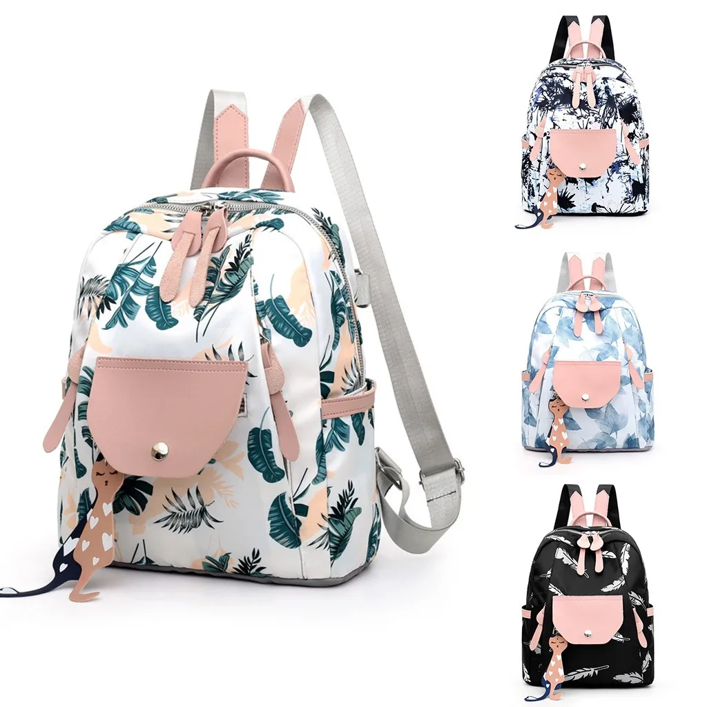 

Laptop Women College Student Bags Casual bookbag 2020 New Travel backpack Laptop Backpack mochila mujer Discount