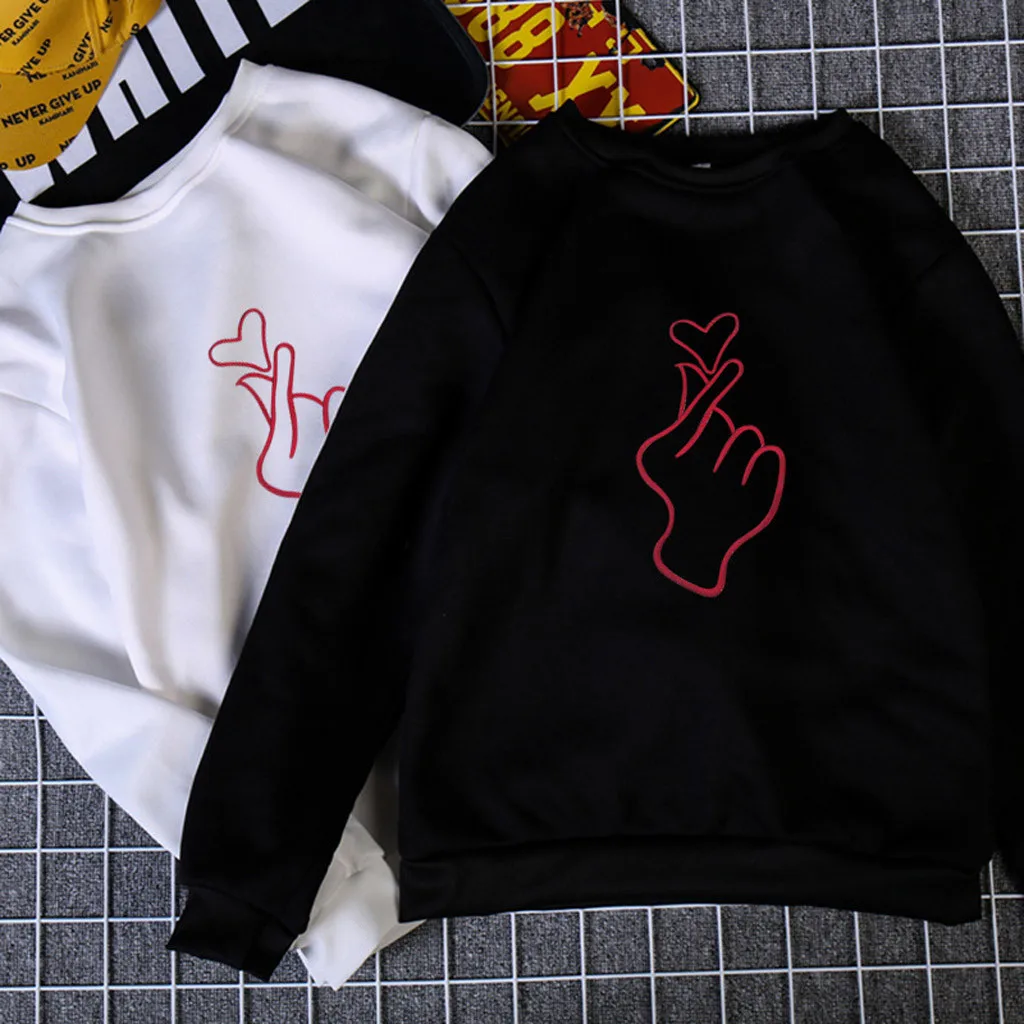 Повседневная Женская блузка с длинным рукавом и принтом свободные женские топы