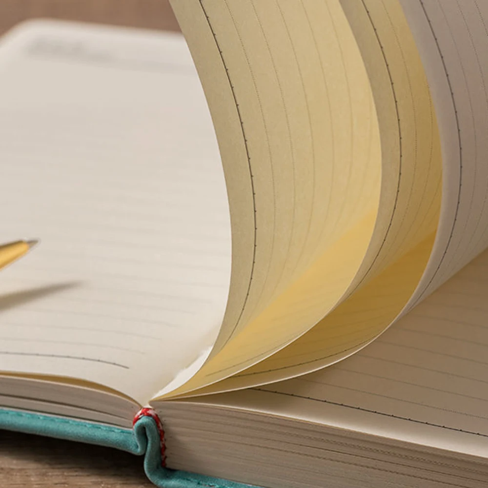 Супер толстый! 416 страниц кожаный блокнот с оленем А5 ежедневный деловой офисный