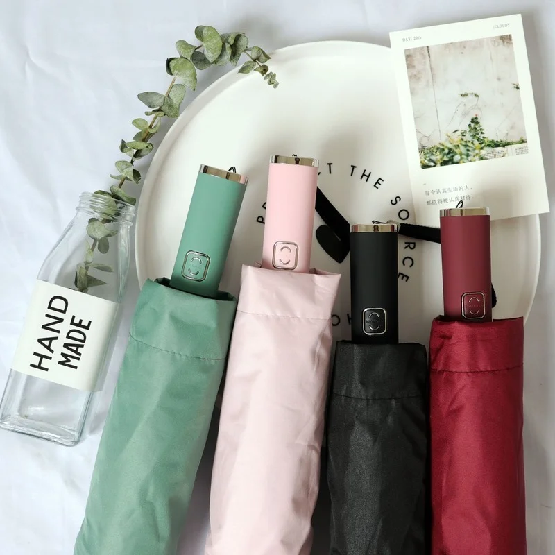 

Cartoon Design Automatic Umbrella Windproof UV Protect Umbrella for Women Girl Sunny and Rainy Folding Umbrellas