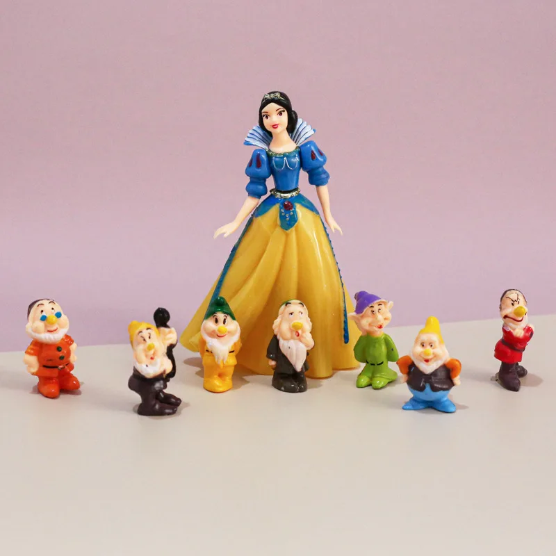 

Украшение для торта «Белоснежка и 7 гномов»