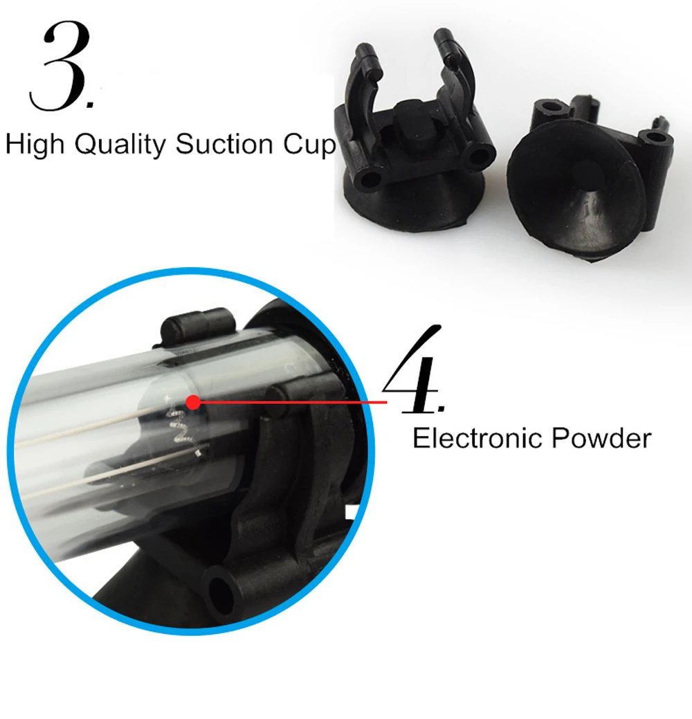 Fish tank Submersible UV Sterilizer Lamp Light Ultraviolet Filter Waterproof Water Cleaner For Aquarium Pond Coral 5w/7w/9w/11w