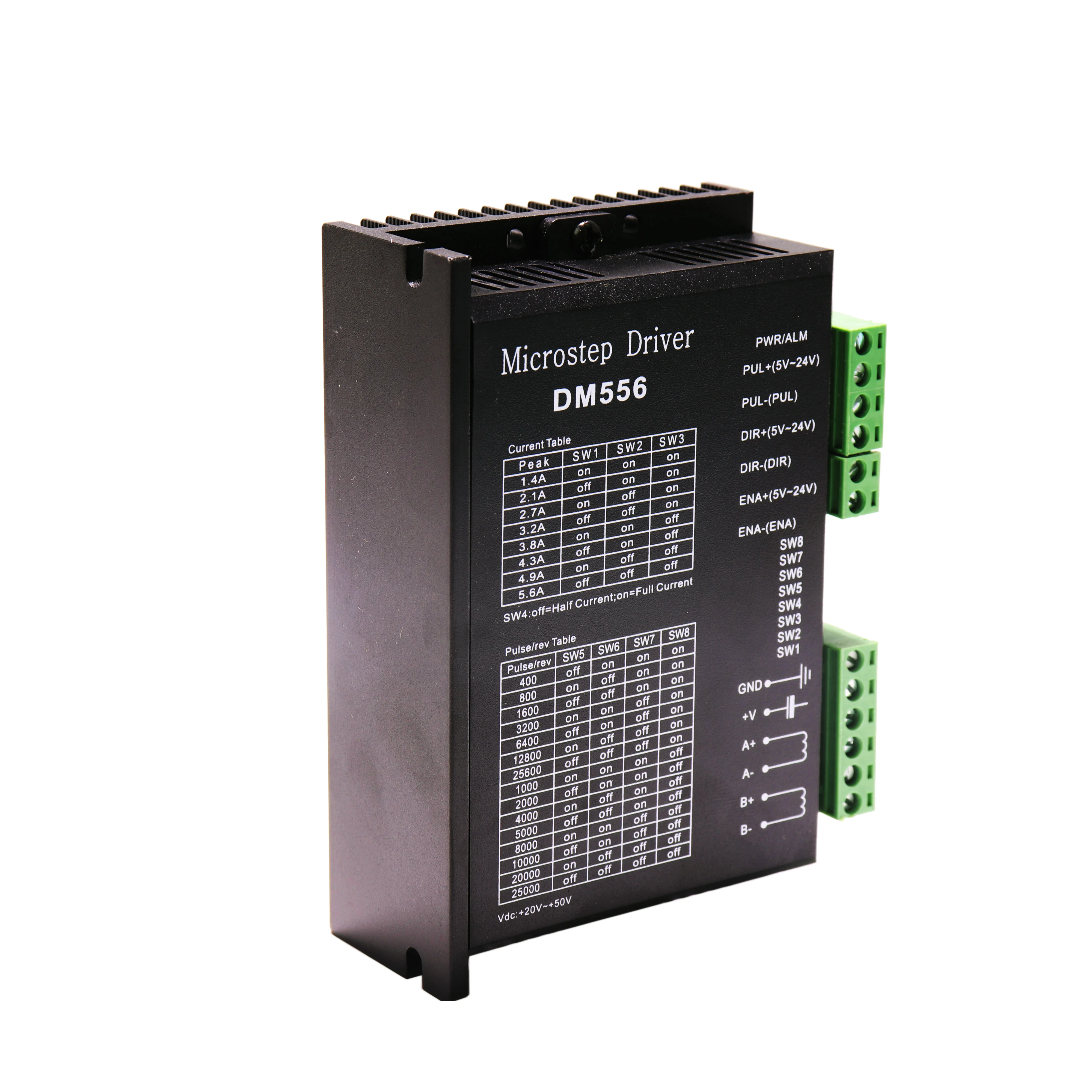 Гибридный Серводвигатель NEMA 23 с ЧПУ DM556 50VDC 2-фазный цифровой 57/86 4.2A Драйвер