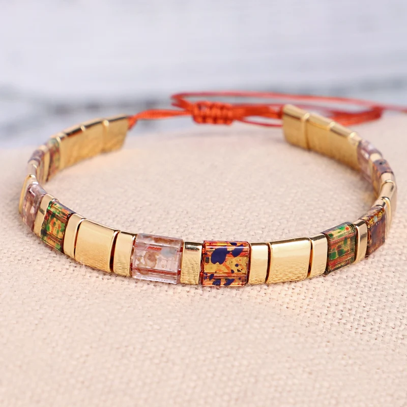 2020 Tila браслет из бисера ручной работы Miyuki нежный бисер Boho Pulseras Mujer Винтажные
