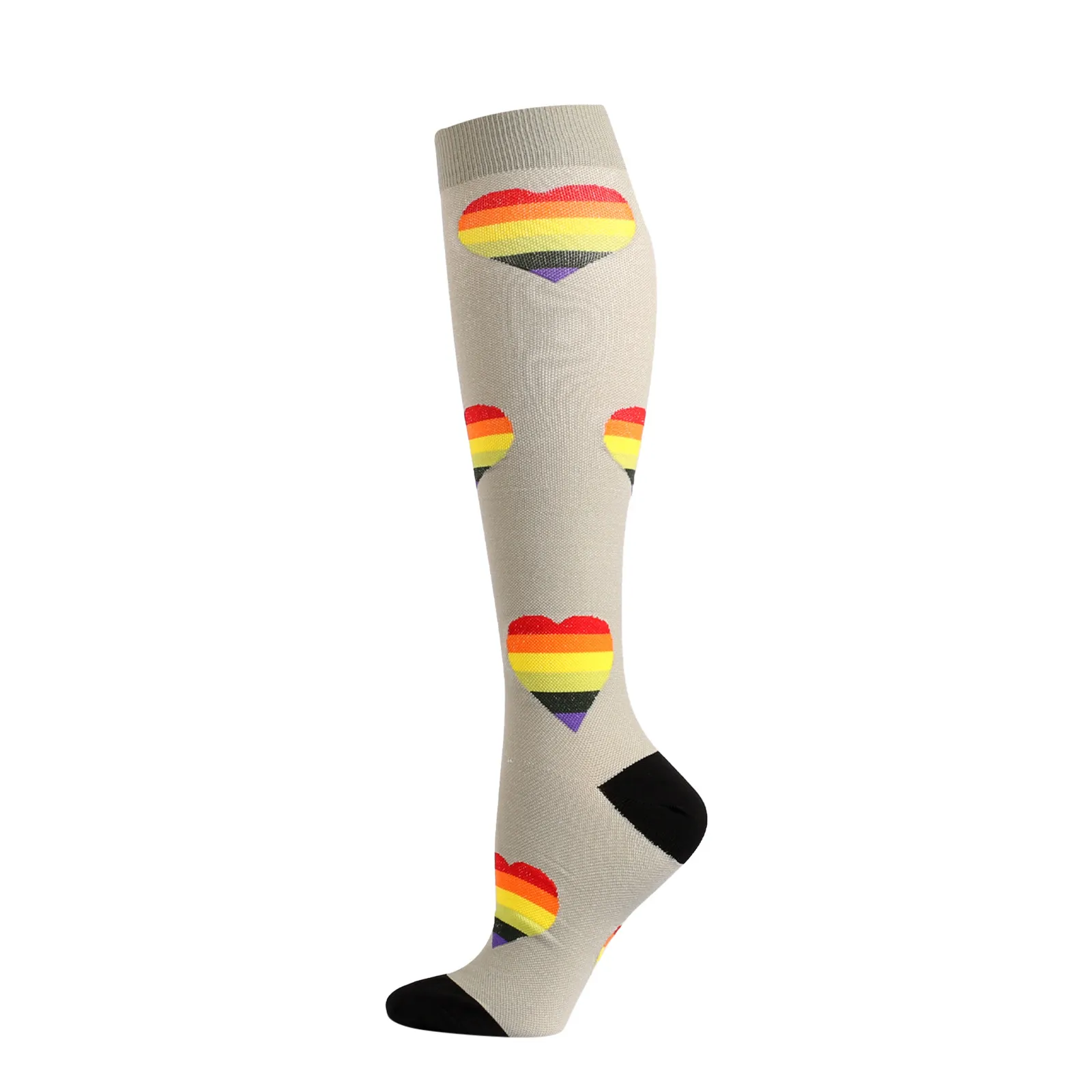 

2021 Hot Sale High Quality Adult Women Men Unisex 1 Pairs Socks Brede Kalf Compressie Outdoor Sports Socks For Dropshipping