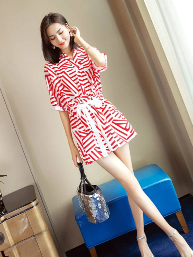 Новинка весна-лето 2020 Модный повседневный пикантный брендовый комбинезон для